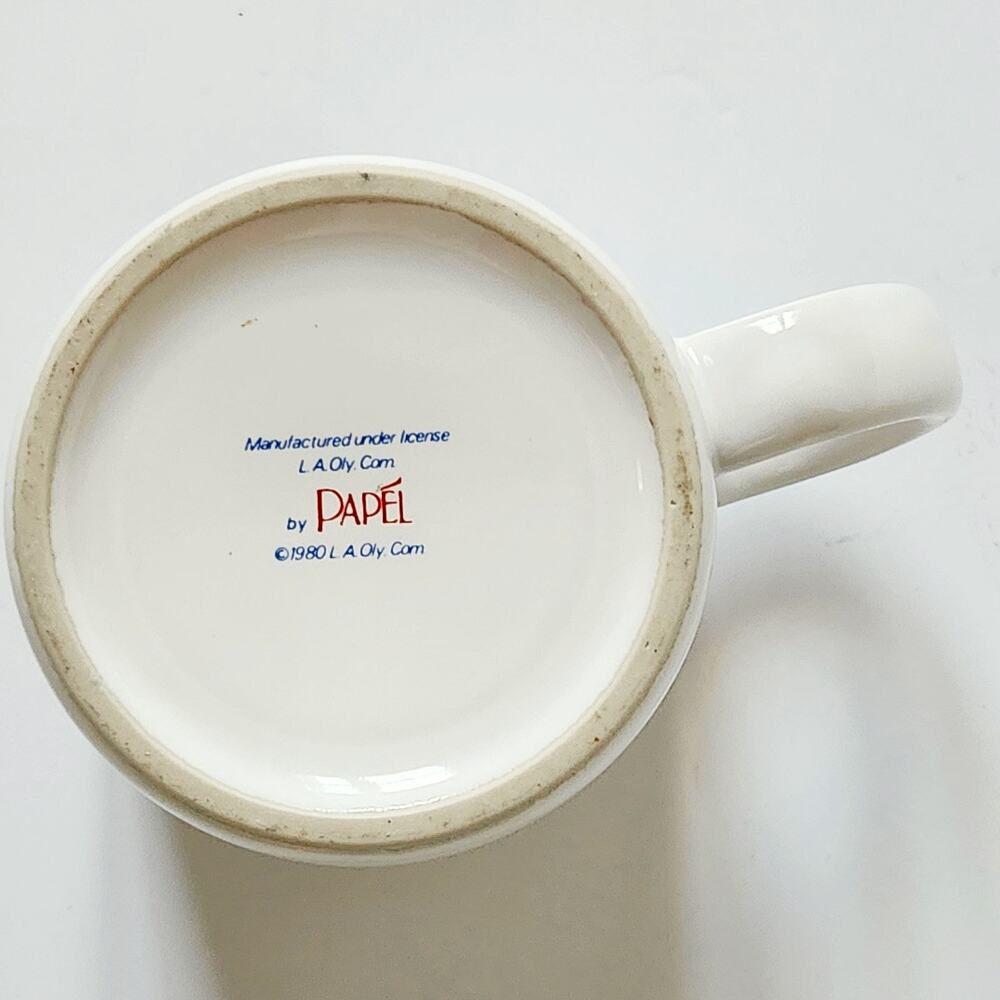 Vintage 80s Sam the Eagle Fencing Mug – 1984 Los Angeles Olympic Games - Picture 7 of 10